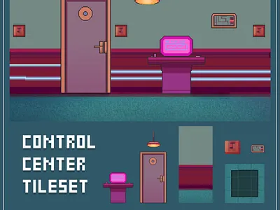 Control Center Tileset artisticaspirations