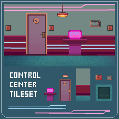 Control Center Tileset artisticaspirations