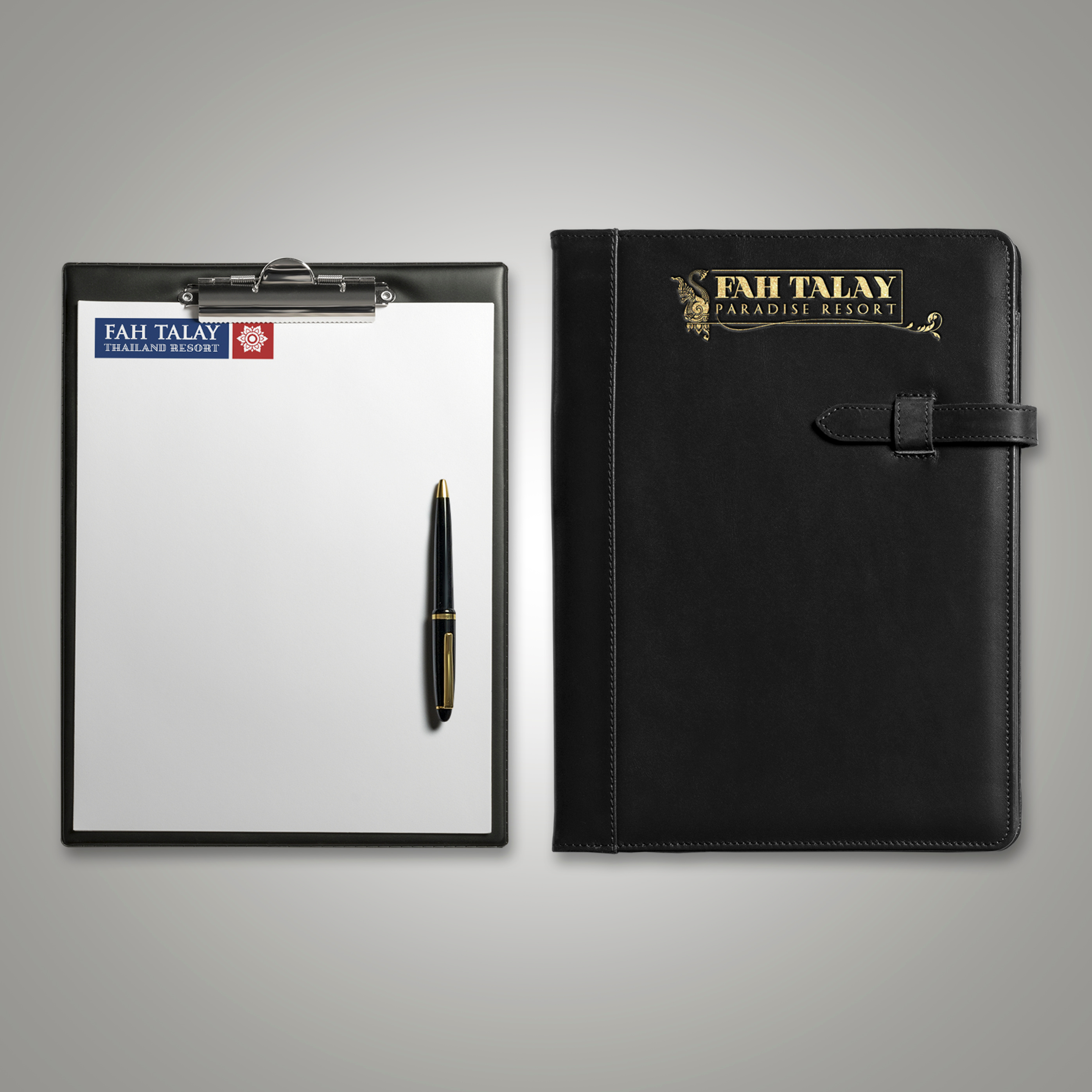 Thailand Resort Branding & Logo Design branding hospitality hotel letterhead logo design print design resort stationary thailand