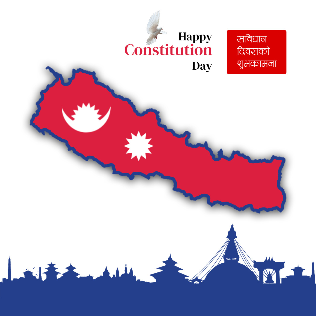 Constitution Day of Nepal Banner Design by Rupesh Bhasima on Dribbble