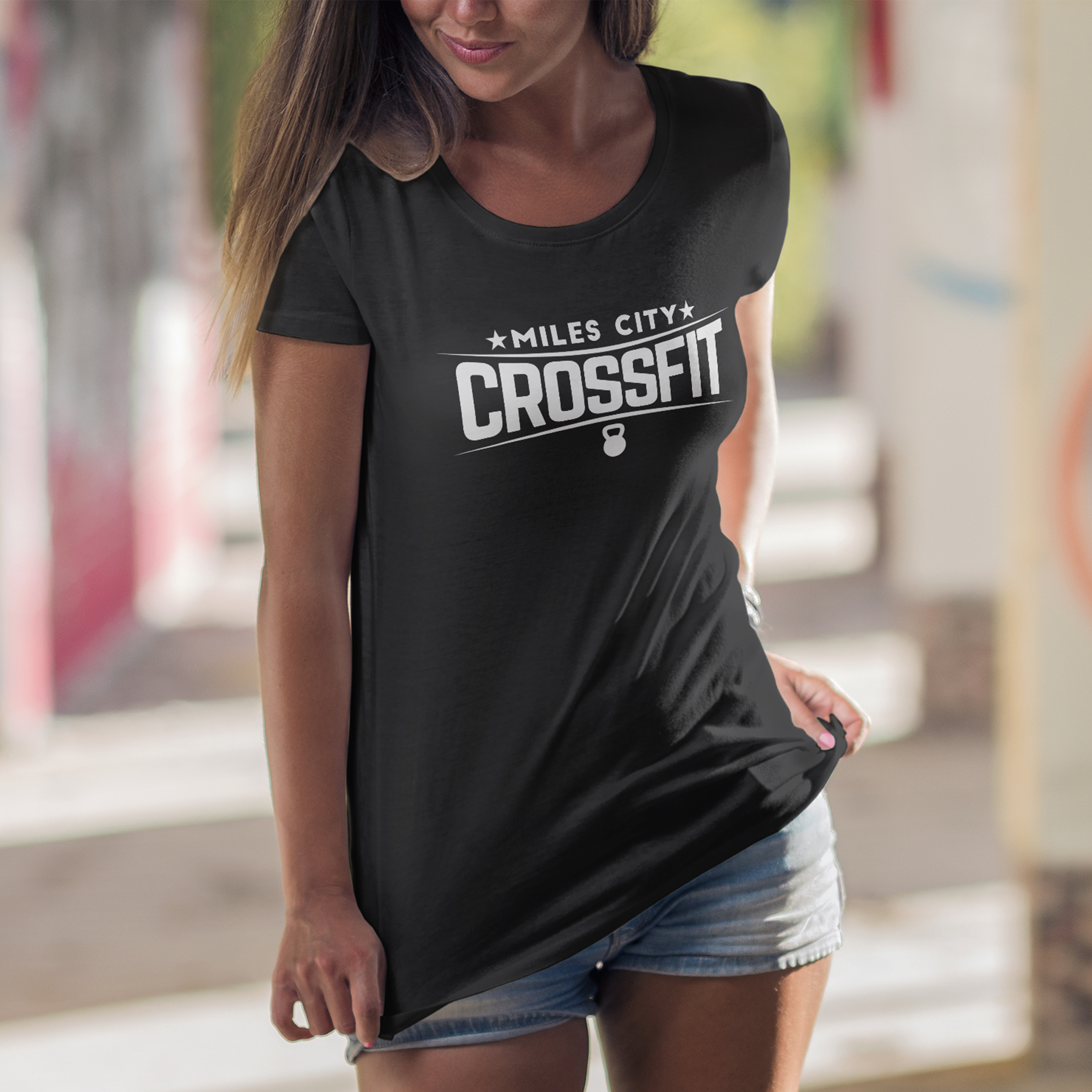 Crossfit Gym T-Shirt Logo Design by Myles Kessler on Dribbble