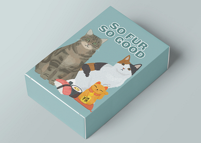 SO FUR SO GOOD - THESIS BOARDGAME PROJECT board game game assets game concept game design illustration