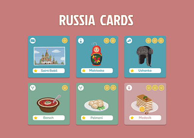 SO FUR SO GOOD - Russia Cards card game game art game design illustration