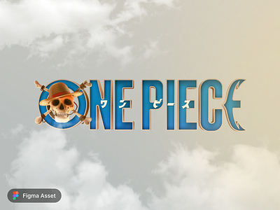 one piece logo 3d wallpaper