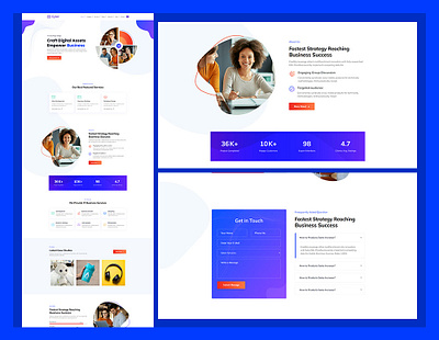 Digital Agency WordPress Theme business care company design digital agency figma template graphic design health it solution landing page logo medical minimal psd template software company template theme website template wordpress xd template