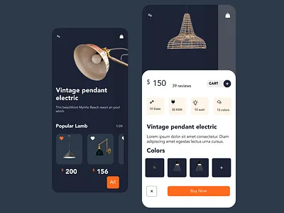 lamp vendor app daily ui dashboard design design graphic design typography ui website design