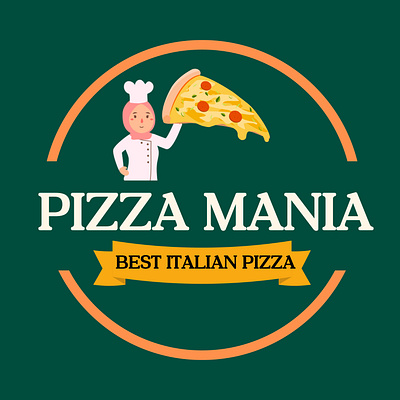 Logo for Pizza Restaurant branding design logo logo design