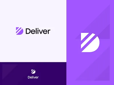 Deliver Logo Concept brand brand identity branding clean concept design flat graphic design identity illustration logo minimal simple visual design