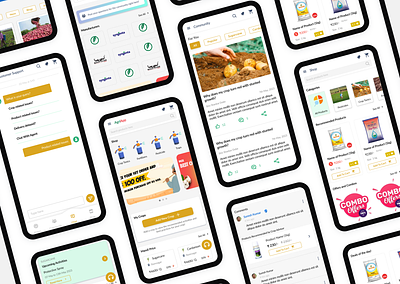 AgriApp Redesigned (LIVE APP) agriapp branding farmer figma live liveapp mobile app mobile design ui user experience user experience design user interface user research ux