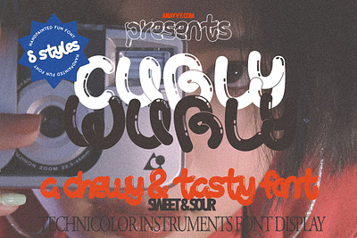 Curly Wurly | Retro Display Bubble Free Download 2000s 90s 90s font bubble bubble font bubbles chewy cream graffiti graffiti fonts oldschool outline retro round rounded streetart wiggly wobbly y2k
