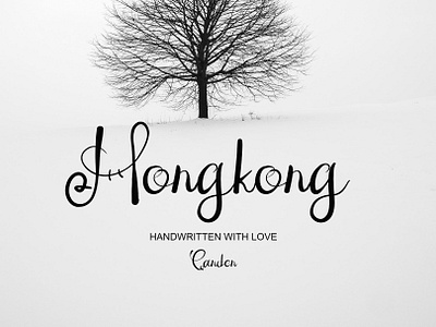 Hongkong typography