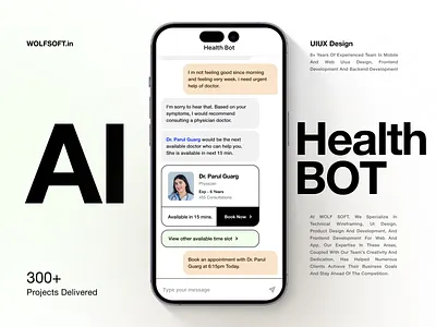 AI Health Bot prototype concept ai branding framer frontend graphic design graphics design health care landing page medical medicine delivery mobile app online doctor consultation reviews success stories ui uiux web web design webflow wordpress