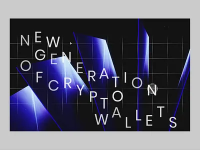 Crypto Wallet Landing Page animation bitcoin blockchain website crowd funding crypto crypto asset crypto trading decentralized finance defi dex eth finance fund raising qclay stocks token tokenization wallet web design website design