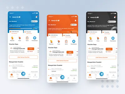 ruparupa rewards loyalty program rewards ruparupa tier ui ui design ux ux design