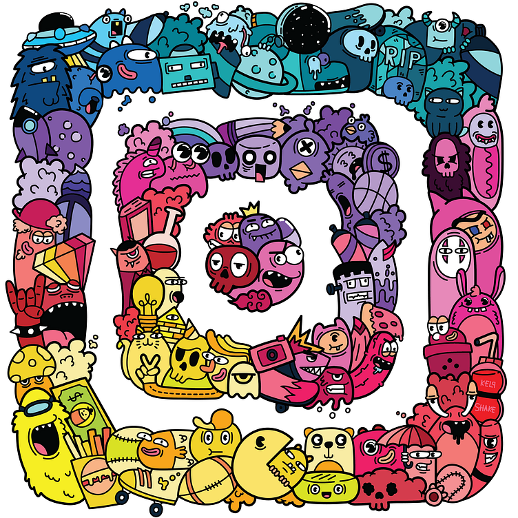 Instagram Doodles by Rifal Diansyah Nurachman on Dribbble