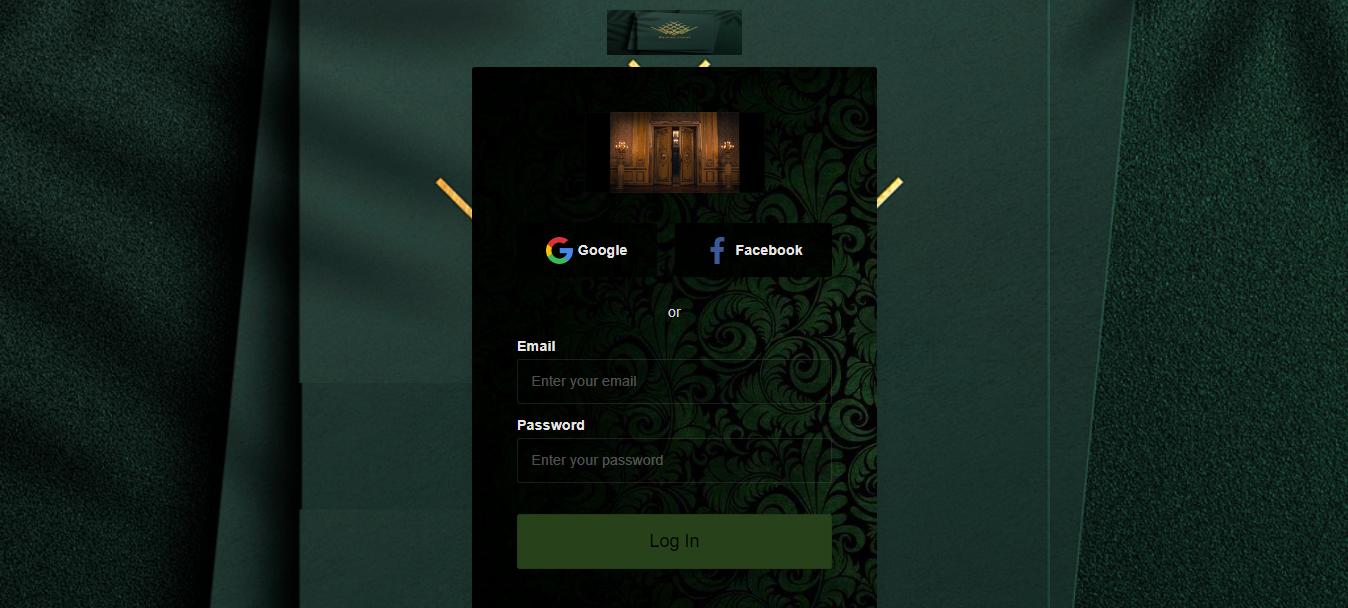 Hotel Login Form by Gaurav Tripathi on Dribbble