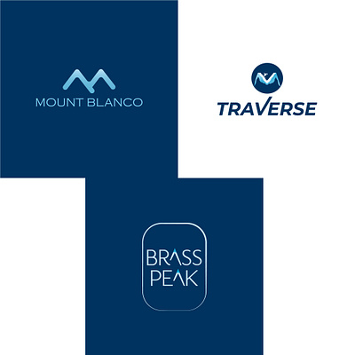 Dailylogochallenge: DAY-8 adobe branding mountian dailylogochallenge design dig digital art dribble graphic design illustration logo designer logodesign mount blanc mountains peak traverse logo