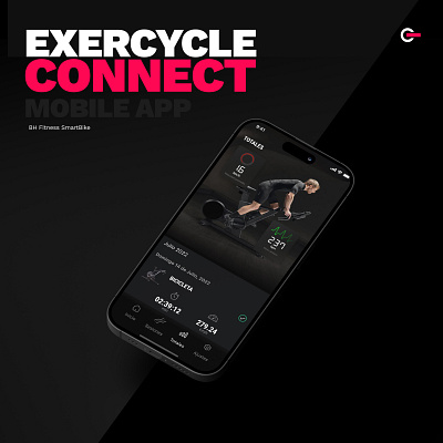 BH Connect - SmartBike mobile app app branding design fitness graphic design mobile app smartbike ui user experience uxui