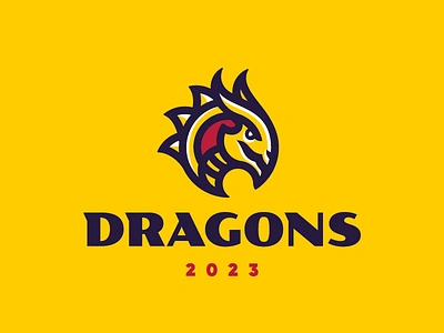 Dragons concept design dragon illustration logo