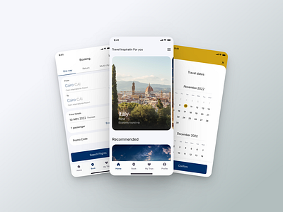 EgyptAir — Airplane Booking App app app design booking mobile app redesign ui user interface
