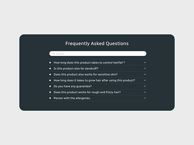 FAQ#dailyui092 dailyui092