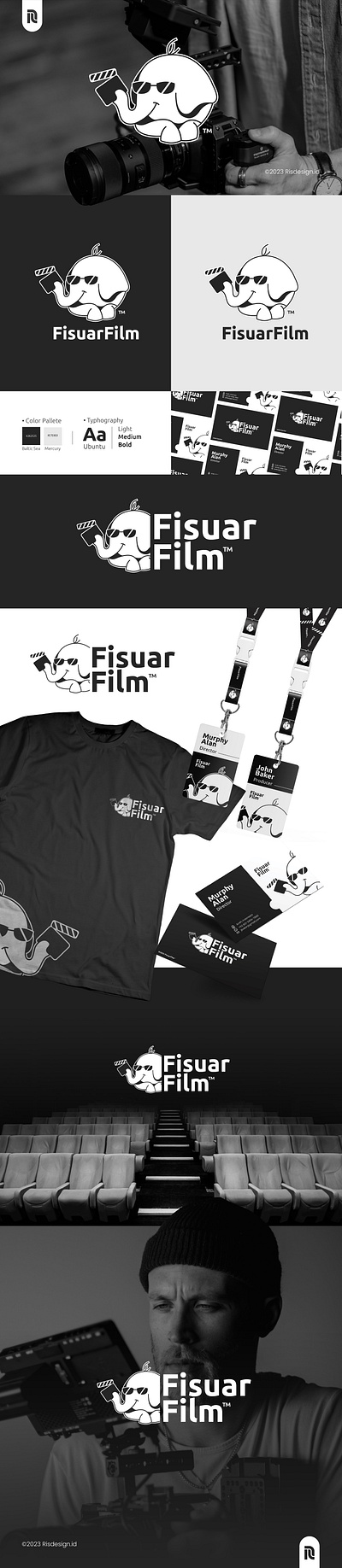 Fisuar Film Logo Design branding design graphic design icon identity illustration logo logoconcept logodesign