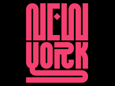NEW YORK TYPE city type lettering lettering inspiration lettering series lettering type logotype new york city newyork type typography