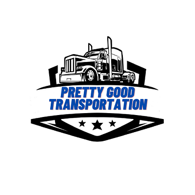 Pretty Good Transportation branding design graphic design logo