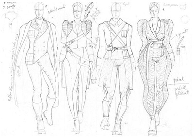 Fashionsketches designs, themes, templates and downloadable graphic ...