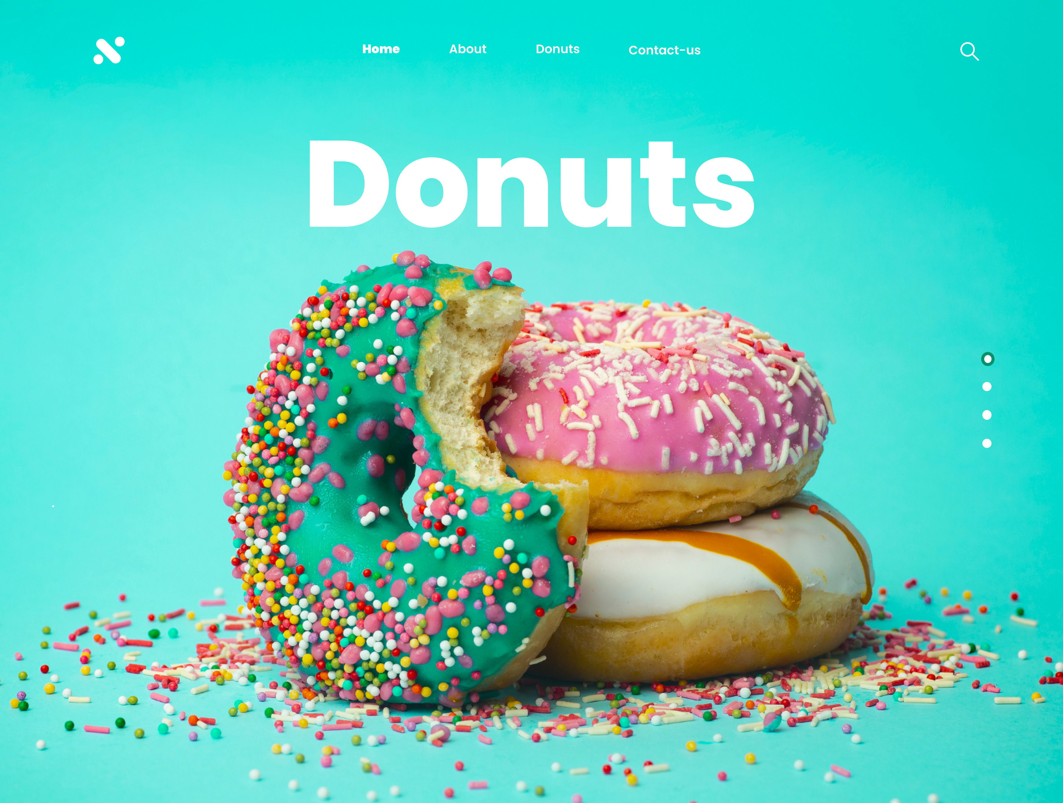Example of Landing Page Design