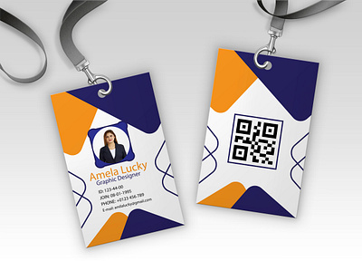 Creative ID Card Design branding business card design graphic design id card illustration logo ui vector