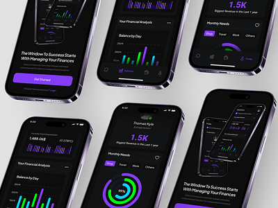 Pinancego - Mobile Apps Version admin apps chart clean clear dashboard data design graphic design minimalist mobile responsive statistics ui uiux uix ux web design website