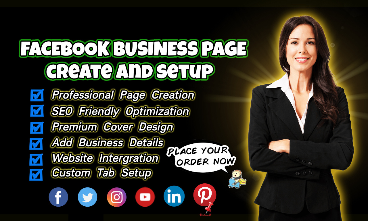 Facebook Business page create and setup with banner design by Digital Marketing on Dribbble