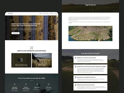 IASA drone elementor minimal wordpress