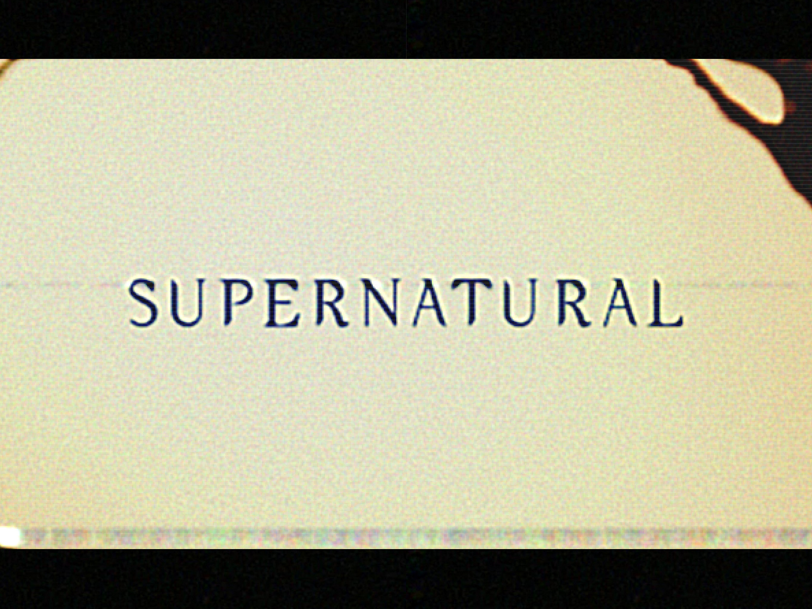 Supernatural Title Sequence By Zac Cracknell On Dribbble 8984