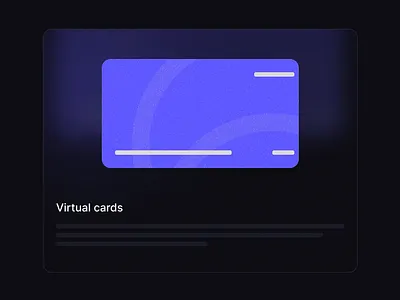 Card-Explorations (3) - Virtual card card design product design ui design ux design web design
