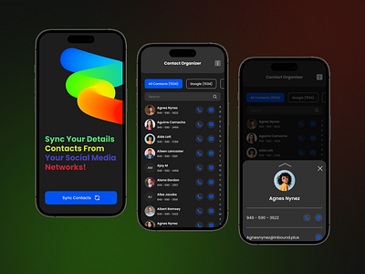 Contact Organizer App Redesign Screen 2024 2024 trending design 3d adobe illustrator cc adobe photoshop cc adobe xd animation app design branding design graphic design illustration logo motion graphics trending design ui ui design ux ux design web design