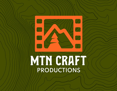 Mtn Craft Productions logo branding design graphic design logo typography