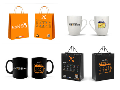 Corporate Gift Item bag design branding corporate gift digital marketing gift item graphic design mug design
