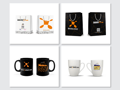 Corporate Bag & Mug Design bag design branding corporate gift digital marketing gift item graphic design mug design