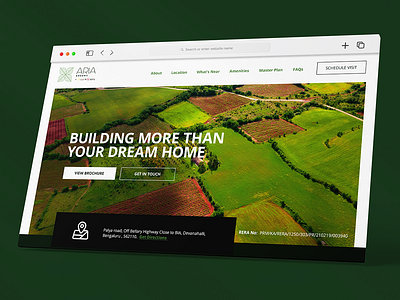 Elevate Luxury Living: Aria Greens Web Design Showcase designshowcase digitaldesign elegantdesign graphic design greentheme luxuryliving modernrealestate propertypromotion realestate realestateweb sophistication ui upmarket visualappeal webdesign