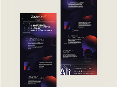 Falt - website graphic design typography ui ux webdesign