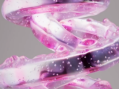 Viscosity 3d animation asrm infinity loading motion graphics slime viscosity