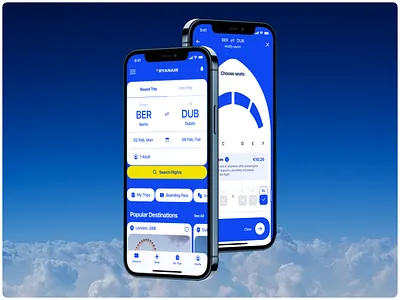 Revolutionizing Travel with Ryanair: App Redesign design designinspiration figmadesign illustration interfacedesign logo responsivewebdesign ui uidesign uiuxinspiration