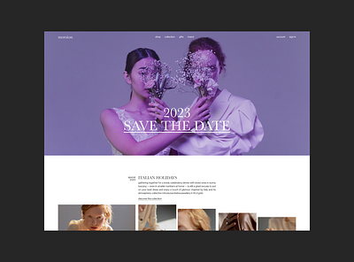 MORSION branding design e comm ecommerce minimalism typography ui web design website webstore