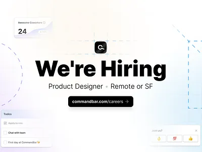We're Hiring a Product Designer ✌️