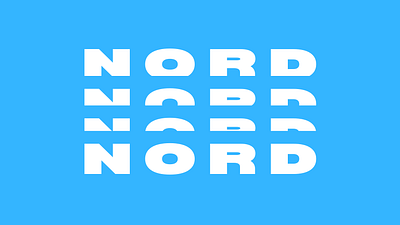 NORD facebook cover branding graphic design logo nord ui