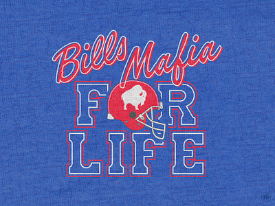 mafia for life apparel bills bills mafia branding buffalo buffalo bills design football graphic design mafia nfl shirt design sports tee shirt tiny buffalo vector