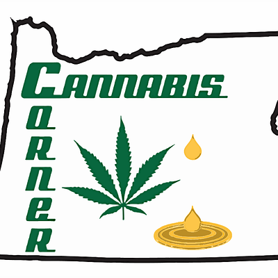 Cannabis corner rebrand branding graphic design logo