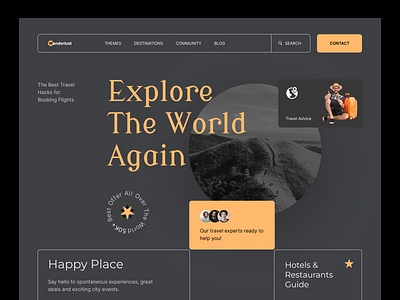 Explore the world again animation branding design figma to webflow product design typography ui ux web design web designer webflow webflow developer webflow expert